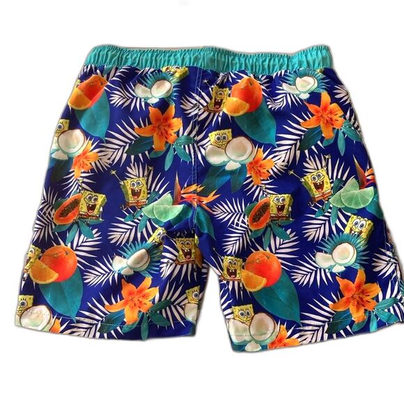 SPONGE BOB Nickelodeon SquarePants Swim Trunks Mens NEW Various Sizes - Picture 2 of 14